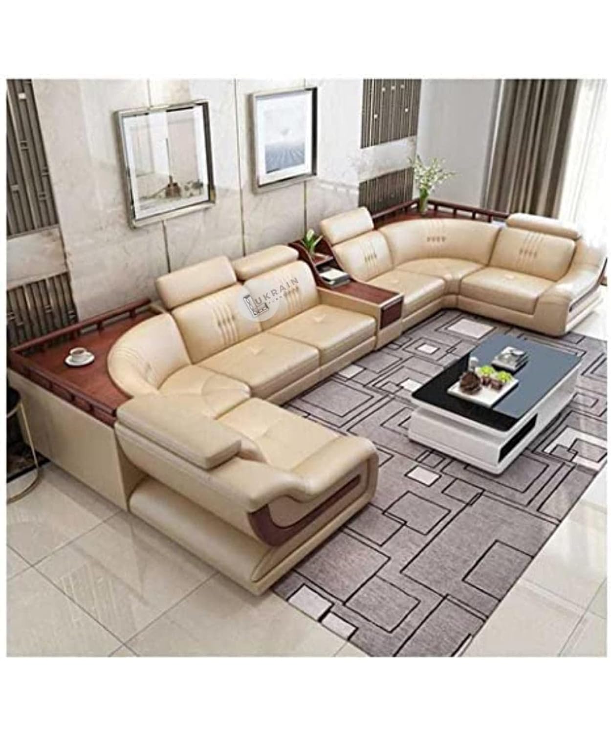 U Shape Sectional Sofa