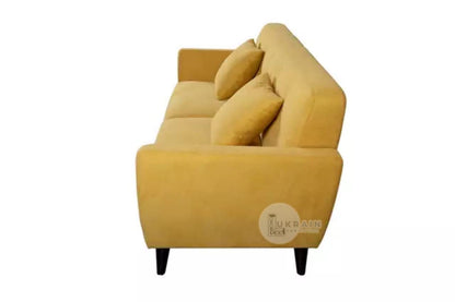 LUKRAIN Furniture Modern Living Room Furniture (Yellow)